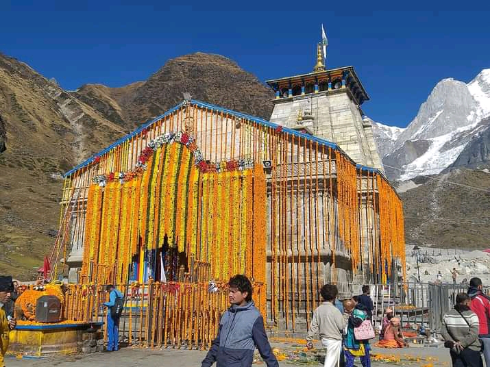 *03 नवंबर को बंद होंगे श्री केदारनाथ मंदिर के कपाट*